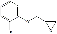 2-[(2-bromophenoxy)methyl]oxirane Struktur