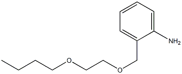 2-[(2-butoxyethoxy)methyl]aniline Struktur