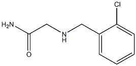 2-[(2-chlorobenzyl)amino]acetamide Struktur