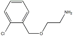 2-[(2-chlorobenzyl)oxy]ethanamine Struktur