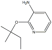 2-[(2-methylbutan-2-yl)oxy]pyridin-3-amine Struktur