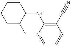 2-[(2-methylcyclohexyl)amino]nicotinonitrile Struktur