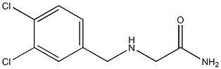 2-[(3,4-dichlorobenzyl)amino]acetamide Struktur