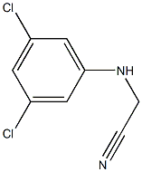 2-[(3,5-dichlorophenyl)amino]acetonitrile Struktur