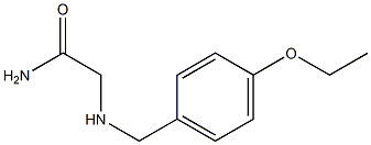 2-[(4-ethoxybenzyl)amino]acetamide Struktur