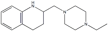 2-[(4-ethylpiperazin-1-yl)methyl]-1,2,3,4-tetrahydroquinoline Struktur