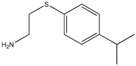 2-[(4-isopropylphenyl)thio]ethanamine Struktur