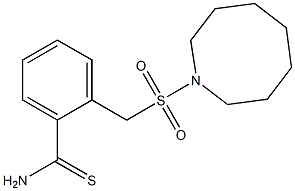 2-[(azocane-1-sulfonyl)methyl]benzene-1-carbothioamide Struktur