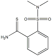 2-[(dimethylamino)sulfonyl]benzenecarbothioamide Struktur