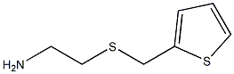 2-[(thiophen-2-ylmethyl)sulfanyl]ethan-1-amine Struktur