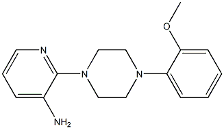 2-[4-(2-methoxyphenyl)piperazin-1-yl]pyridin-3-amine Struktur