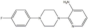 2-[4-(4-fluorophenyl)piperazin-1-yl]pyridin-3-amine Struktur