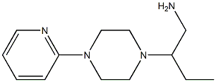 2-[4-(pyridin-2-yl)piperazin-1-yl]butan-1-amine Struktur