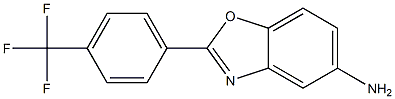 2-[4-(trifluoromethyl)phenyl]-1,3-benzoxazol-5-amine Struktur