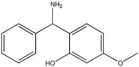 2-[amino(phenyl)methyl]-5-methoxyphenol Struktur