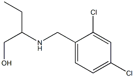 2-{[(2,4-dichlorophenyl)methyl]amino}butan-1-ol Struktur