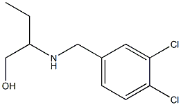 2-{[(3,4-dichlorophenyl)methyl]amino}butan-1-ol Struktur