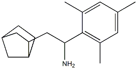 2-{bicyclo[2.2.1]heptan-2-yl}-1-(2,4,6-trimethylphenyl)ethan-1-amine Struktur