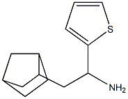 2-{bicyclo[2.2.1]heptan-2-yl}-1-(thiophen-2-yl)ethan-1-amine Struktur