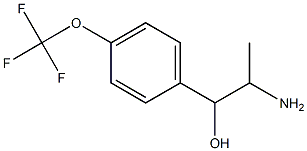 2-amino-1-[4-(trifluoromethoxy)phenyl]propan-1-ol Struktur