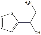 2-amino-1-thien-2-ylethanol Struktur