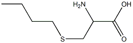 2-amino-3-(butylthio)propanoic acid Struktur