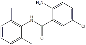 2-amino-5-chloro-N-(2,6-dimethylphenyl)benzamide Struktur