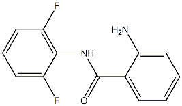 2-amino-N-(2,6-difluorophenyl)benzamide Struktur