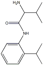 2-amino-N-(2-isopropylphenyl)-3-methylbutanamide Struktur