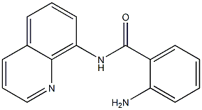 2-amino-N-(quinolin-8-yl)benzamide Struktur