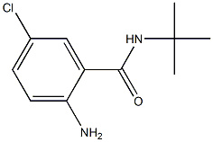 2-amino-N-(tert-butyl)-5-chlorobenzamide Struktur