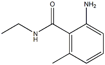 2-amino-N-ethyl-6-methylbenzamide Struktur