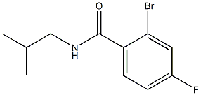 2-bromo-4-fluoro-N-isobutylbenzamide Struktur