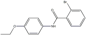 2-bromo-N-(4-ethoxyphenyl)benzamide Struktur