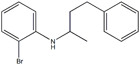 2-bromo-N-(4-phenylbutan-2-yl)aniline Struktur