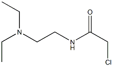 2-chloro-N-[2-(diethylamino)ethyl]acetamide Struktur