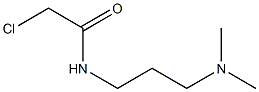 2-chloro-N-[3-(dimethylamino)propyl]acetamide Struktur