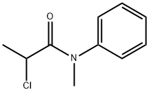 2-chloro-N-methyl-N-phenylpropanamide Struktur