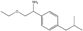 2-ethoxy-1-(4-isobutylphenyl)ethanamine Struktur