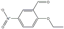 2-ethoxy-5-nitrobenzaldehyde Struktur