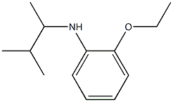 2-ethoxy-N-(3-methylbutan-2-yl)aniline Struktur