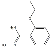 2-ethoxy-N'-hydroxybenzenecarboximidamide Struktur