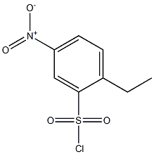 2-ethyl-5-nitrobenzenesulfonyl chloride Struktur