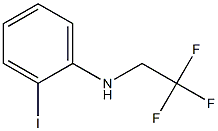 2-iodo-N-(2,2,2-trifluoroethyl)aniline Struktur