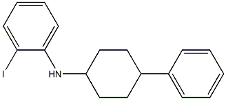 2-iodo-N-(4-phenylcyclohexyl)aniline Struktur