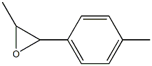 2-methyl-3-(4-methylphenyl)oxirane Struktur