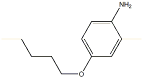 2-methyl-4-(pentyloxy)aniline Struktur