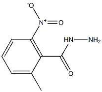 2-methyl-6-nitrobenzohydrazide Struktur