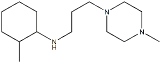 2-methyl-N-[3-(4-methylpiperazin-1-yl)propyl]cyclohexan-1-amine Struktur