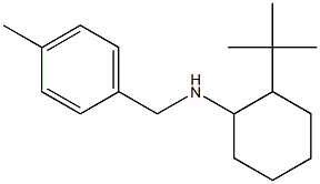 2-tert-butyl-N-[(4-methylphenyl)methyl]cyclohexan-1-amine Struktur